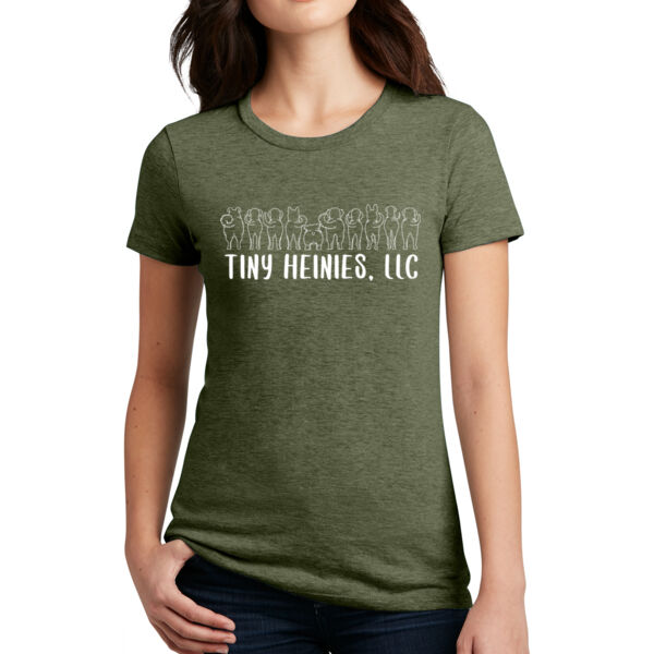 District® Women’s Perfect Blend® CVC Tee - Printed Logo Thumbnail