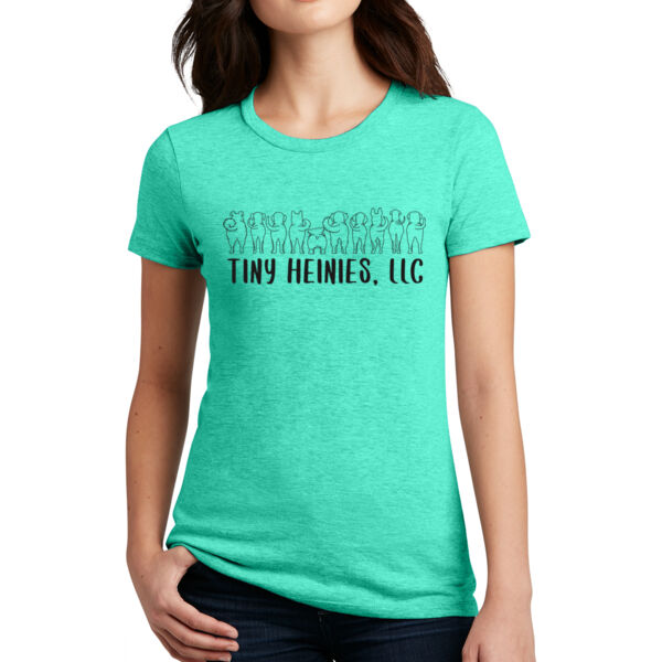 District® Women’s Perfect Blend® CVC Tee - Printed Logo Thumbnail