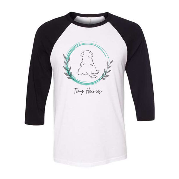 BELLA + CANVAS - Three-Quarter Sleeve Baseball Tee - Printed Logo Thumbnail