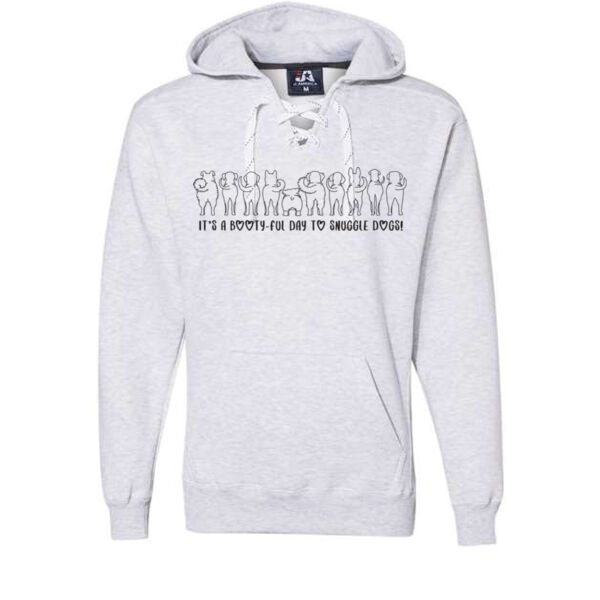 J. America - Sport Lace Hooded Sweatshirt - Printed Logos Thumbnail
