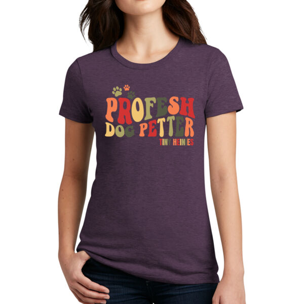 District® Women’s Perfect Blend® CVC Tee - Printed Logo Thumbnail