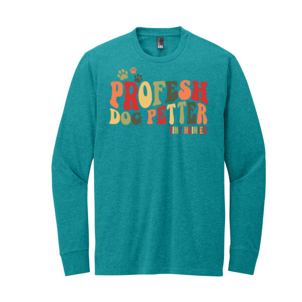 Perfect Blend ® CVC Long Sleeve Tee - Printed Logo Thumbnail