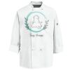 Eight Knot Button Chef Coat with Thermometer Pocket Thumbnail