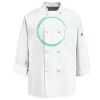 Eight Knot Button Chef Coat with Thermometer Pocket Thumbnail