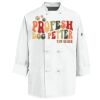 Eight Knot Button Chef Coat with Thermometer Pocket Thumbnail