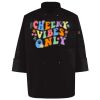 Ten Pearl Button Black Chef Coat Thumbnail