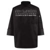 Black Knot Button Chef Coat Thumbnail